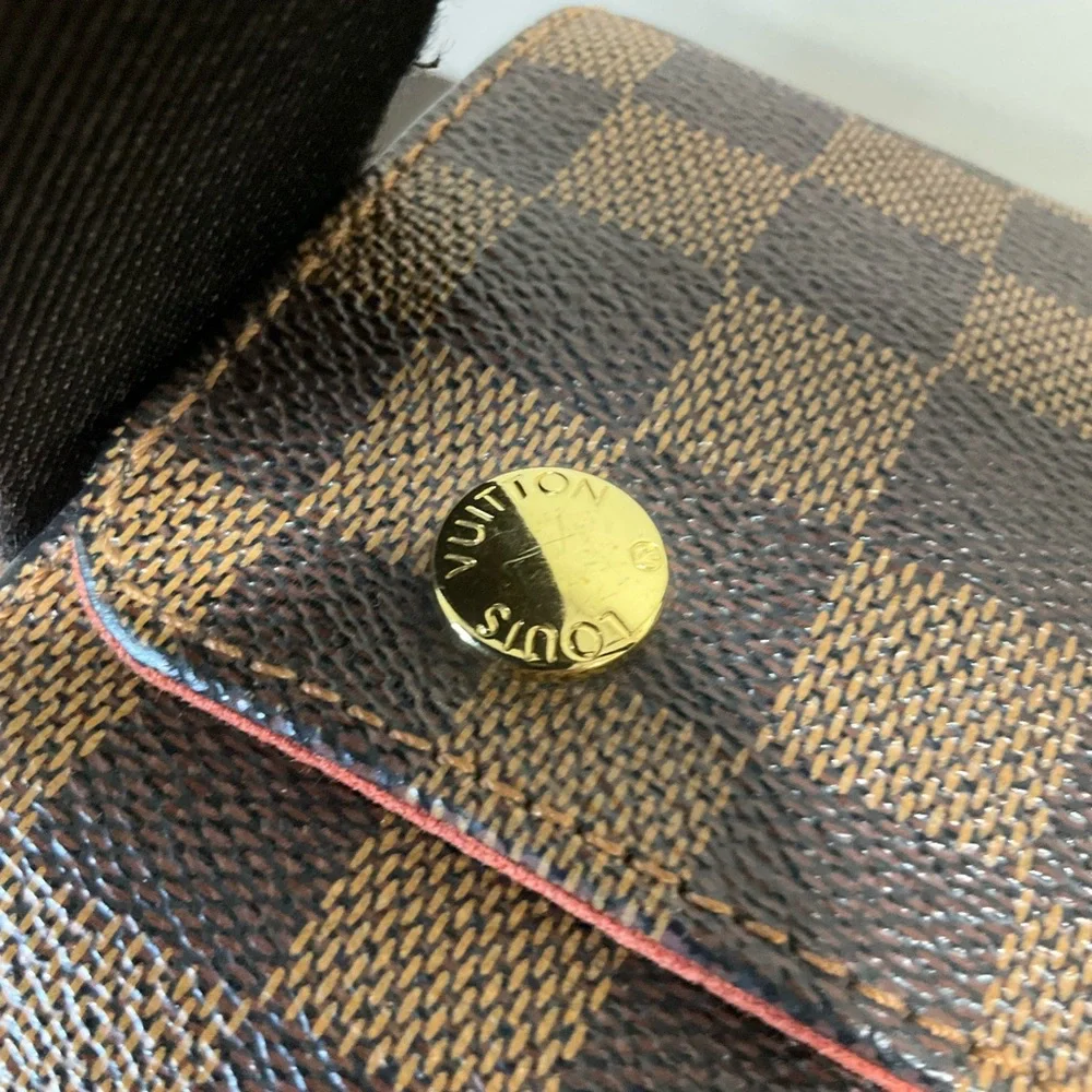 Louis Vuitton Brown Checkered Messenger Bag - Picture 15 of 16